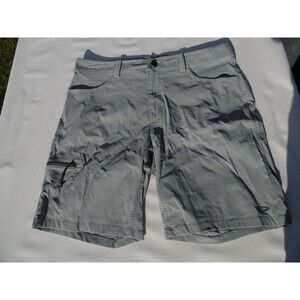 Oakley Shorts Mens 34 Pocket Button Lightweight Outdoors Chino grey